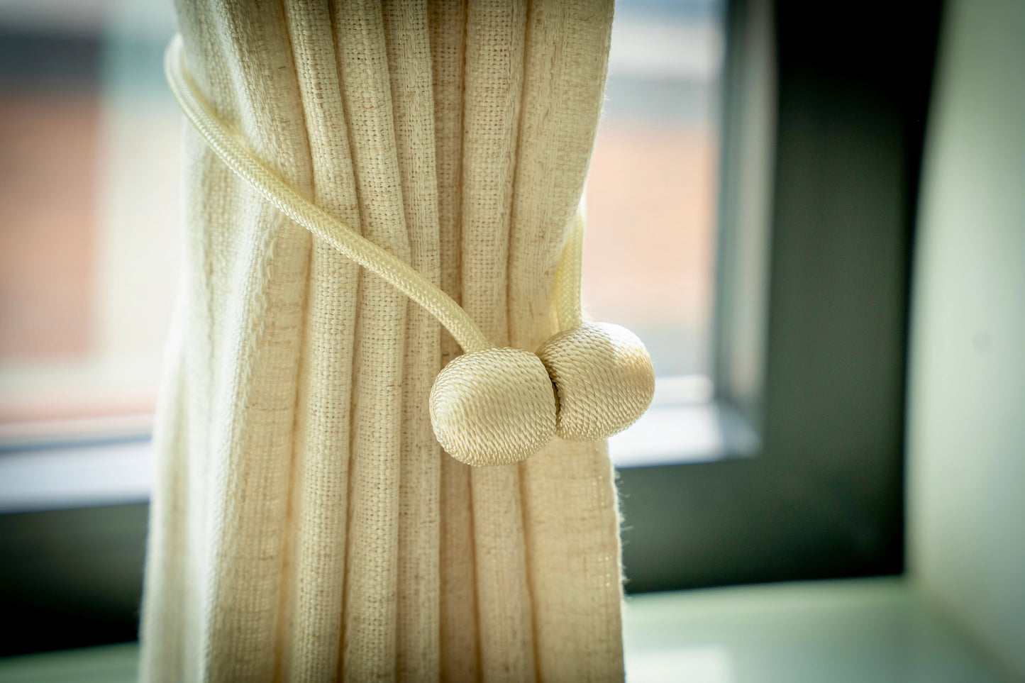 Linen curtain