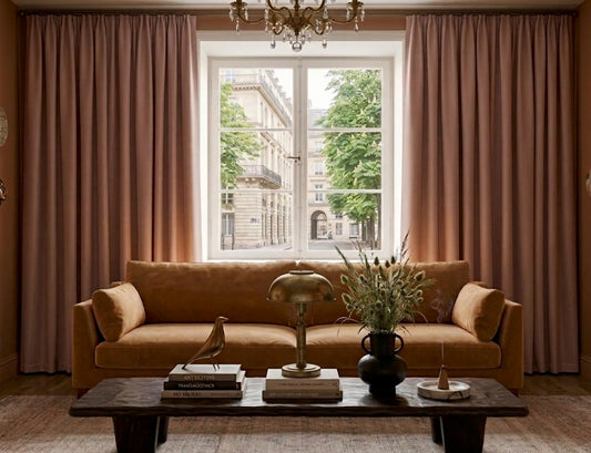Mocha Brown Curtains