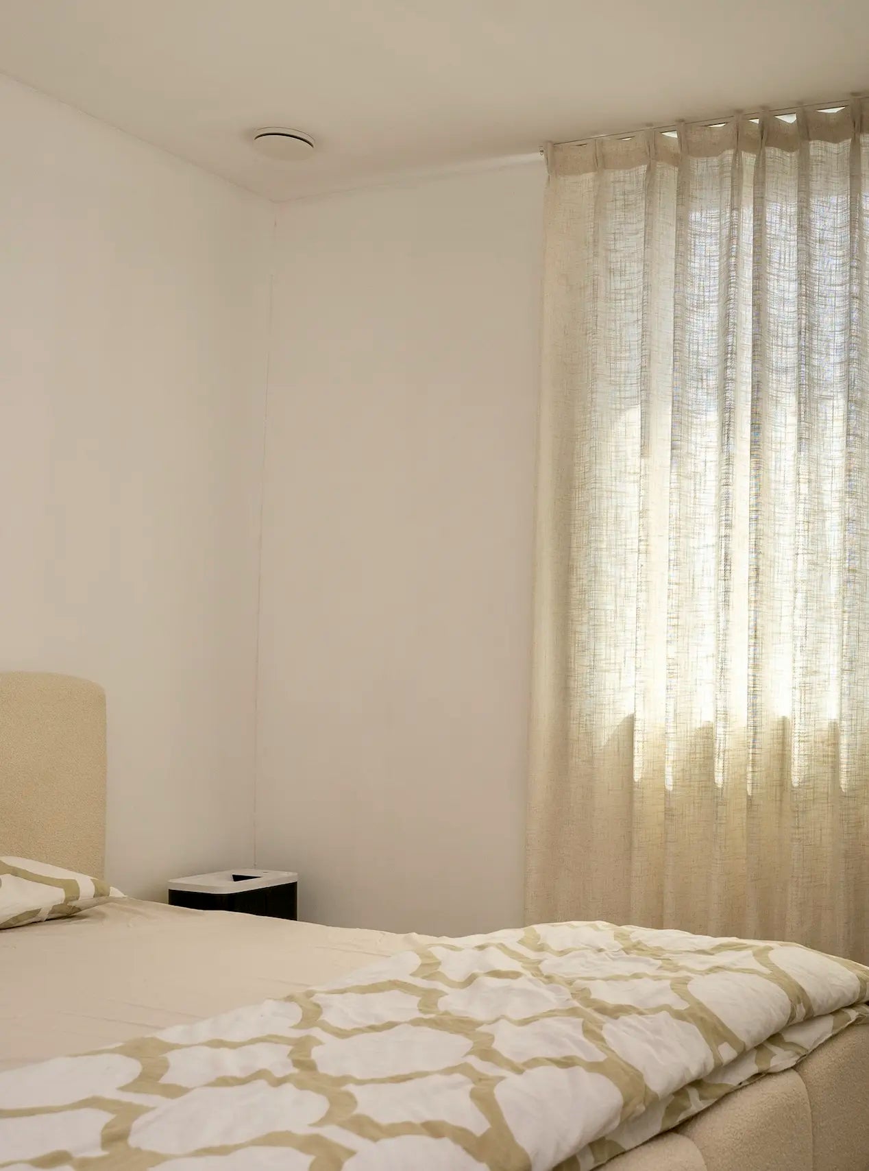 Linen curtain
