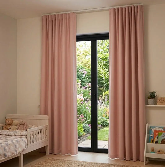 Cherry Pink Curtains
