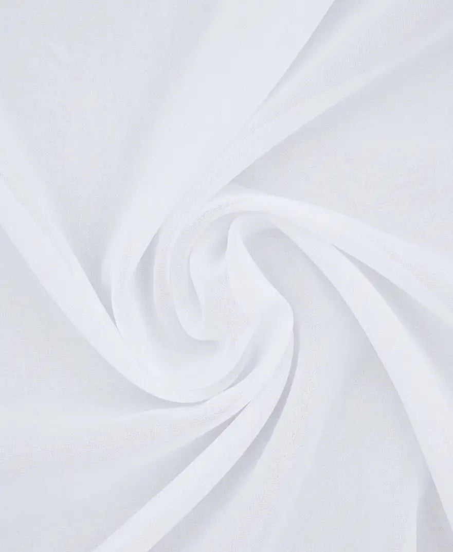 White Sheer Curtains