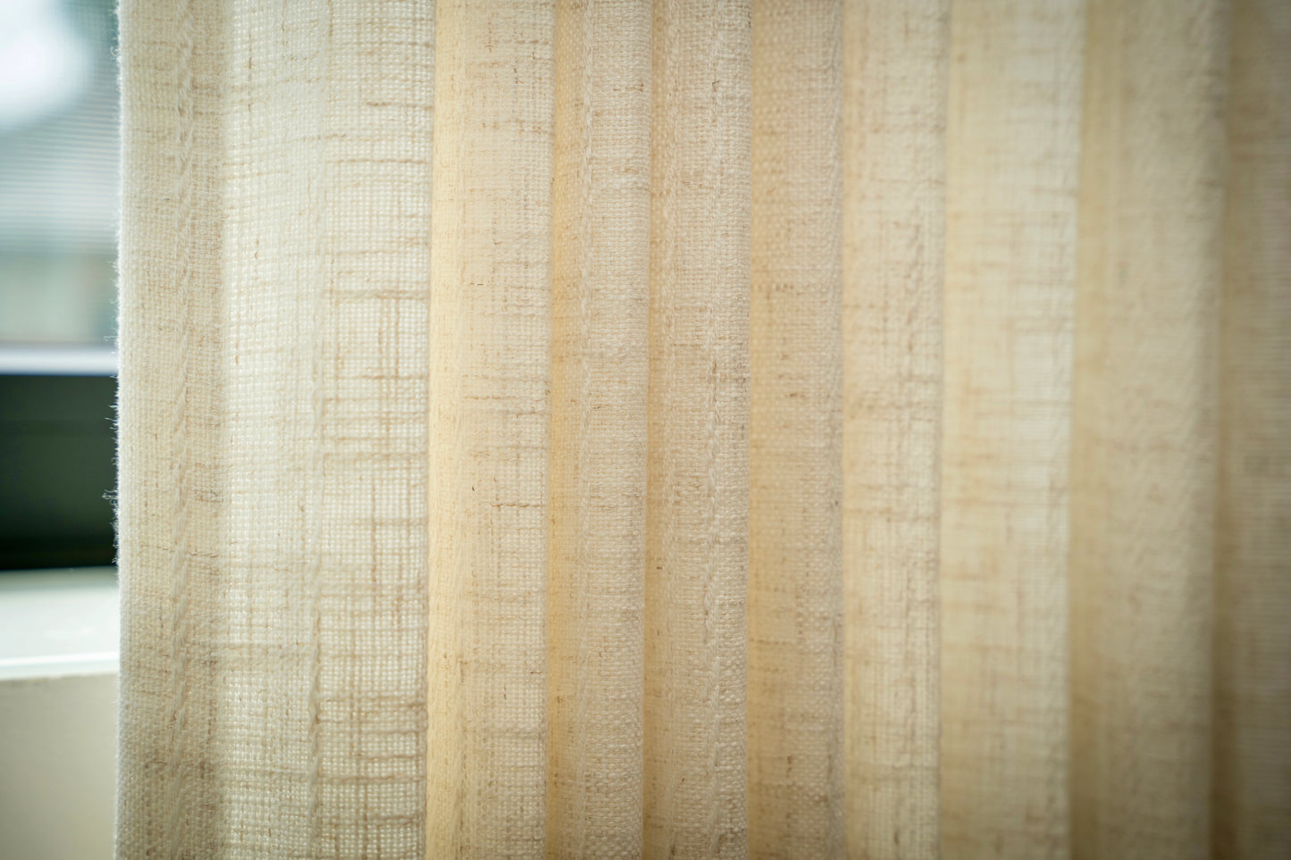 Linen curtain
