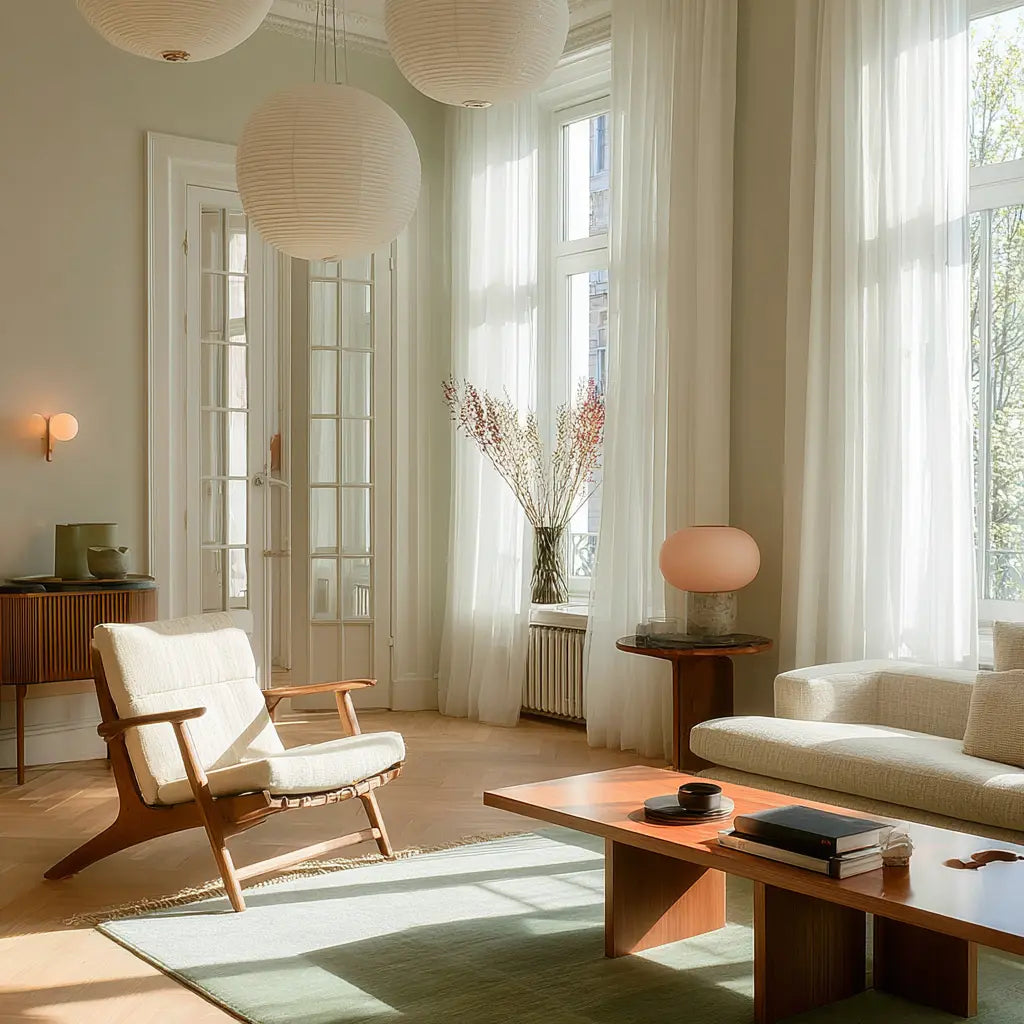 White Sheer Curtains